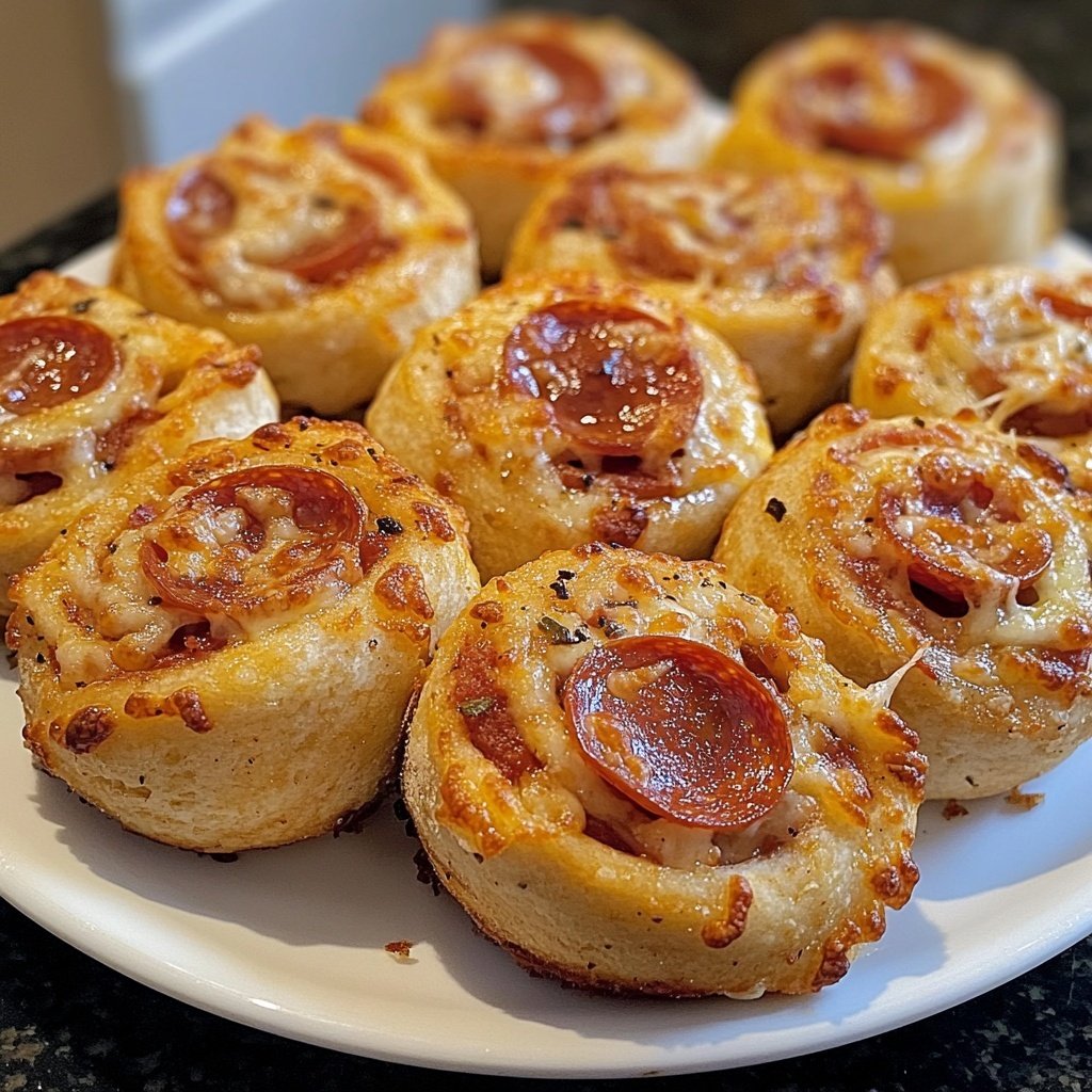 Pepperoni Pizza Rolls