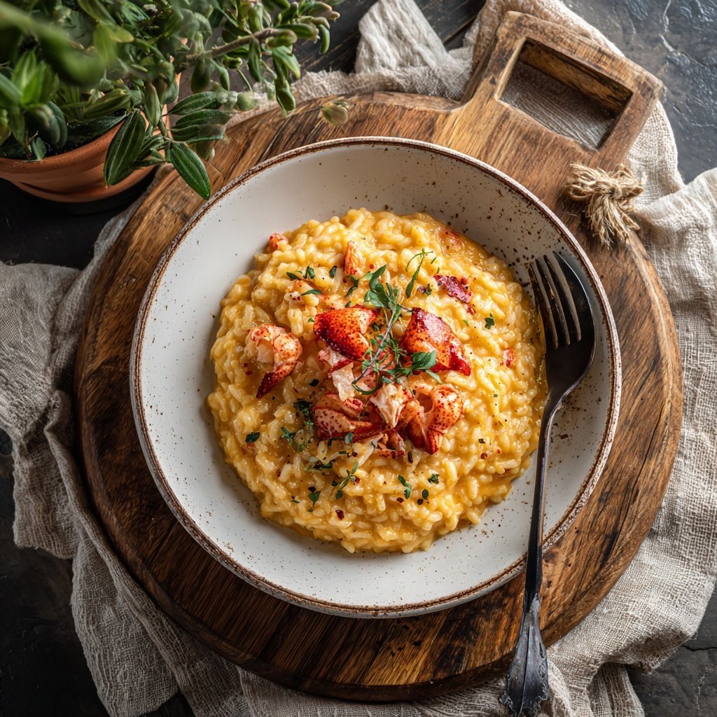 Elegant Lobster Risotto for Two
