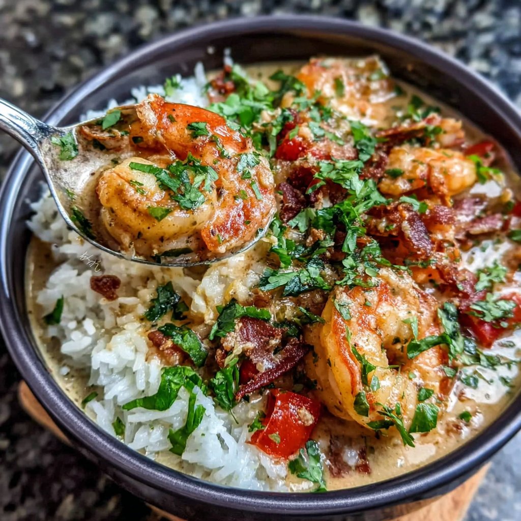 Shrimp Coconut Curry Bowl
