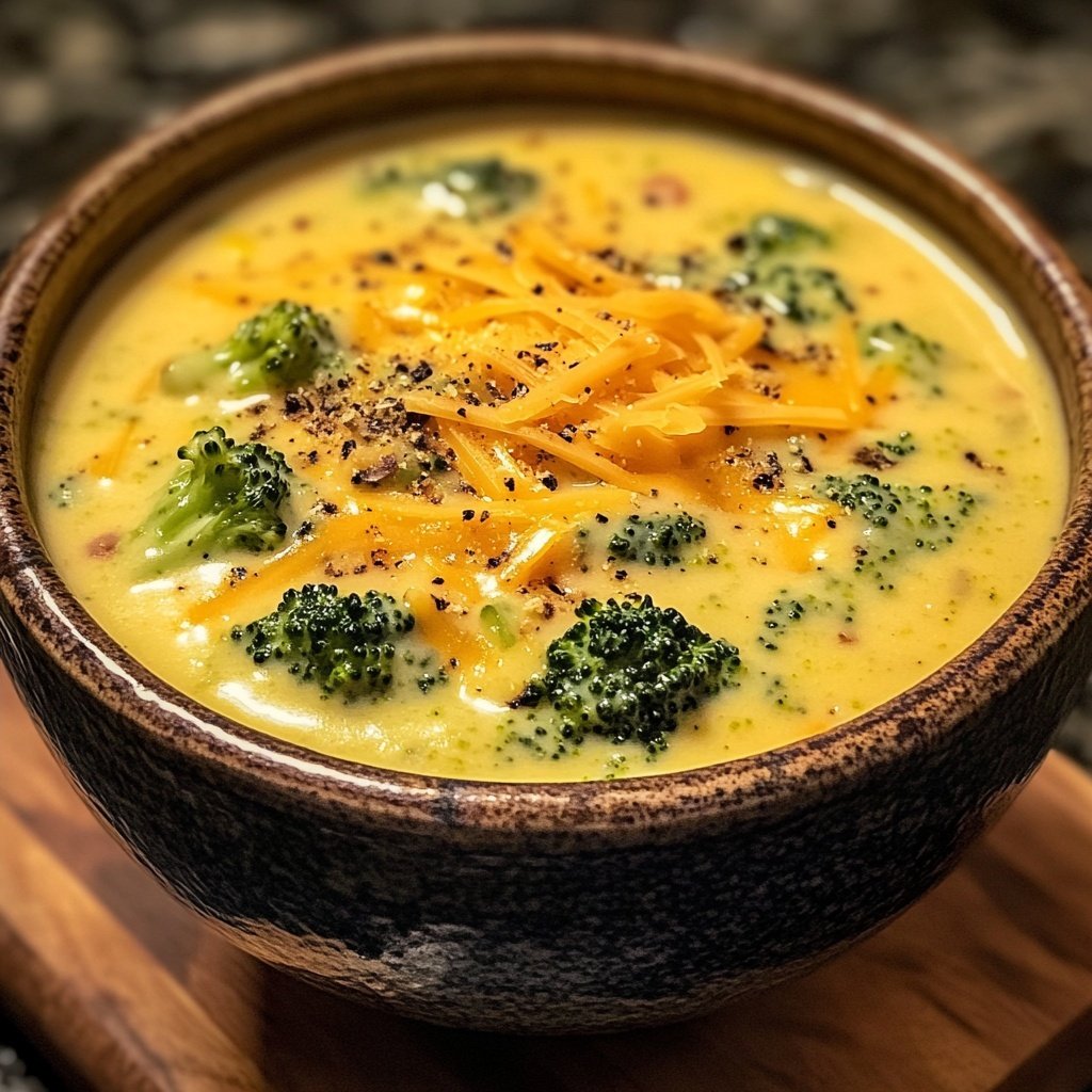 Comfort Broccoli Cheddar Soup​