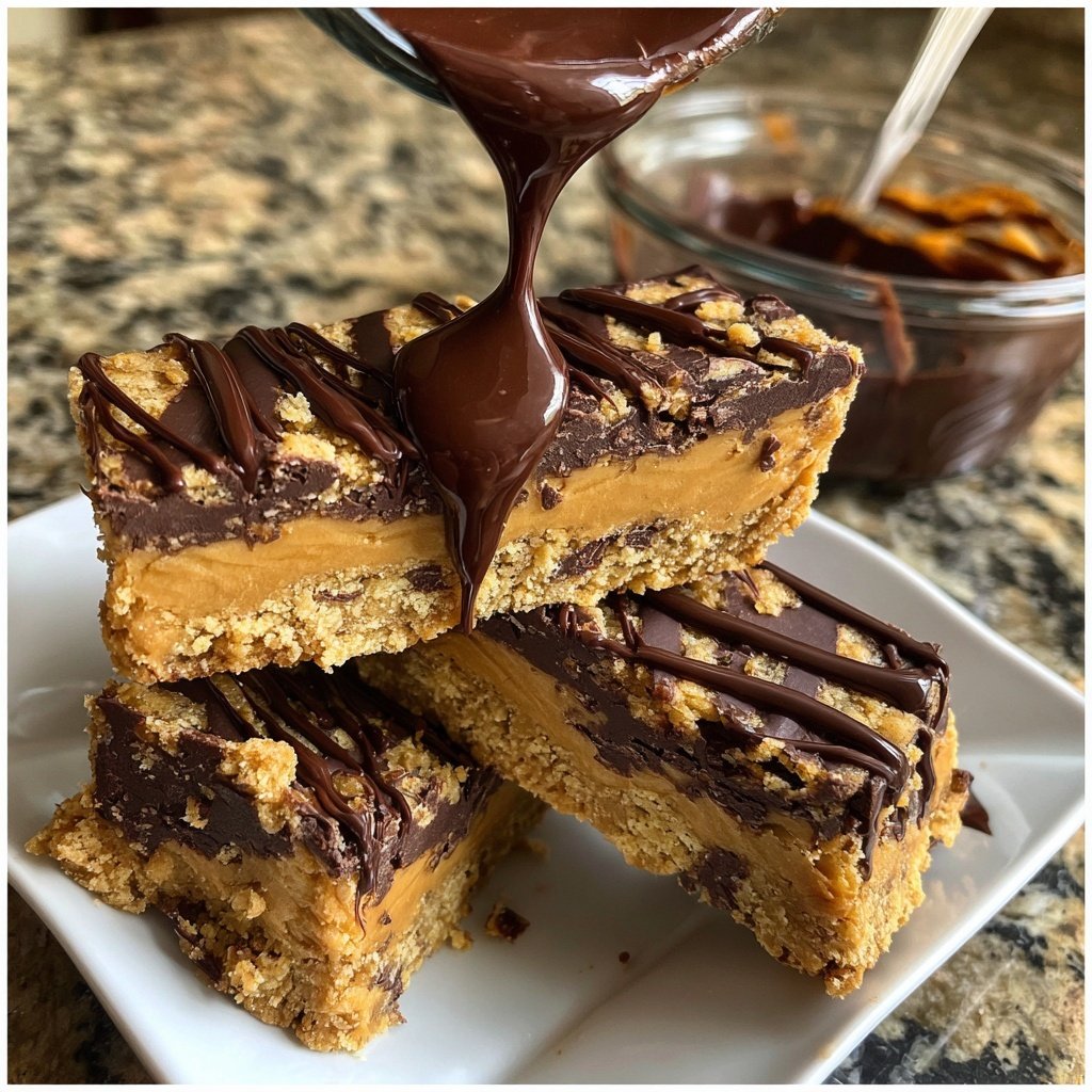No-Bake Reese's Peanut Butter Bars