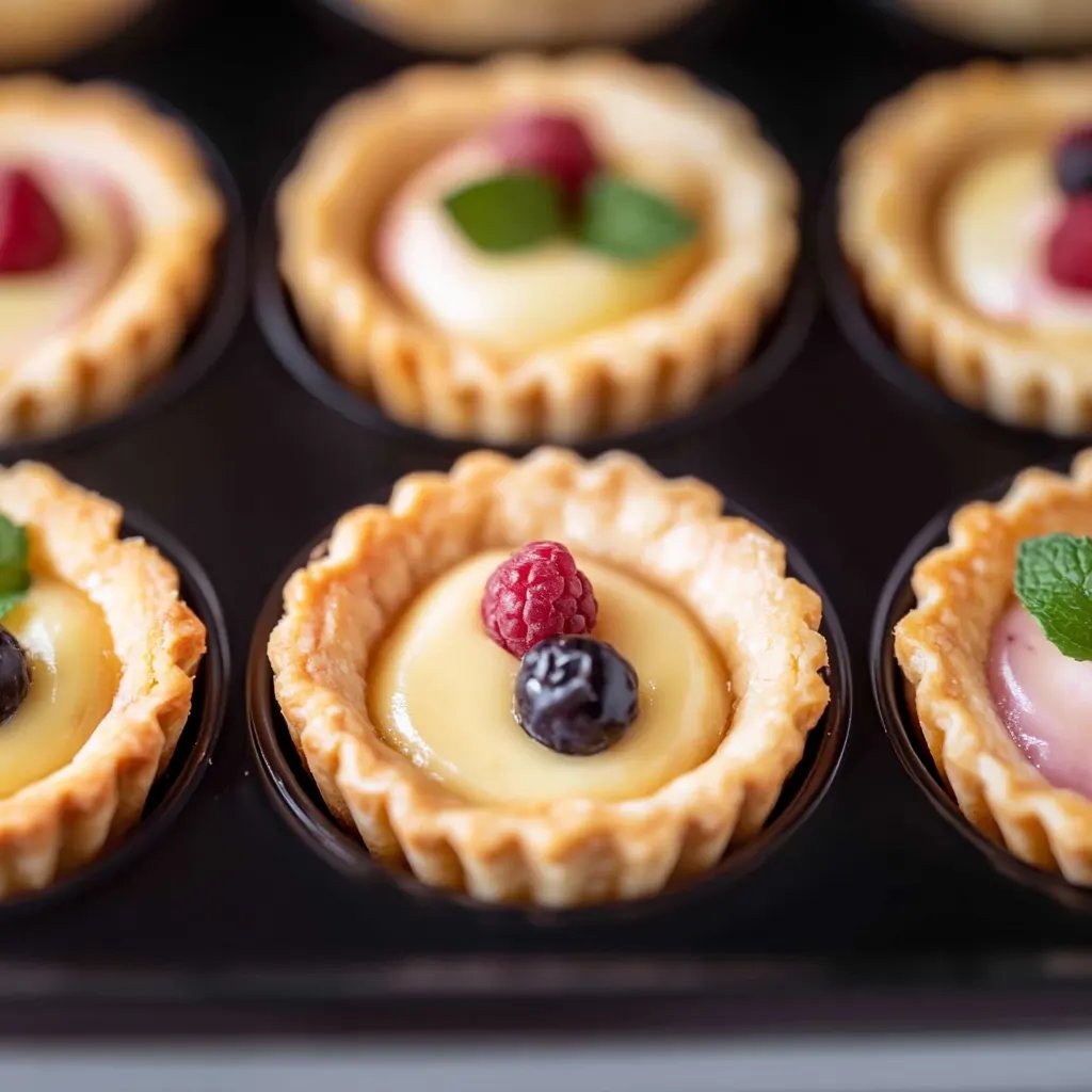Mini Tart Shells in a Muffin Pan