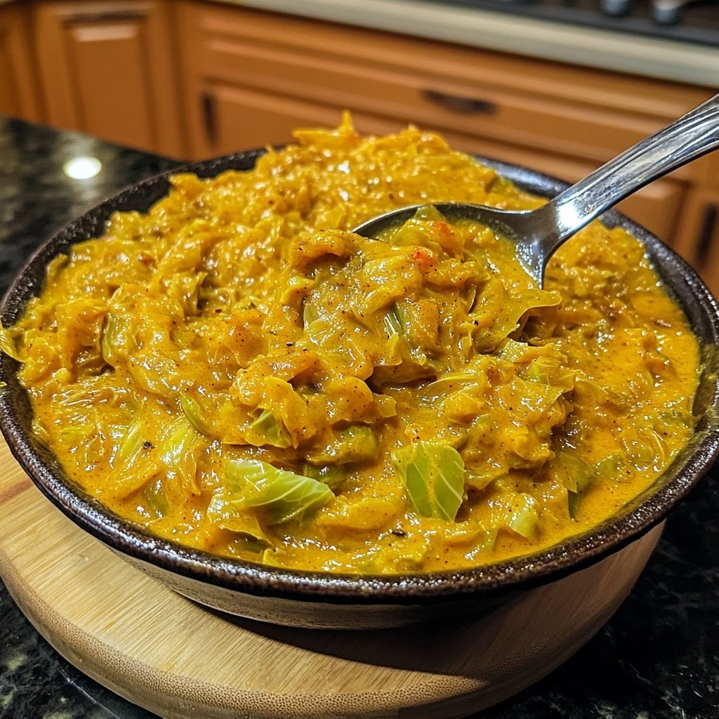 Creamy Cabbage Curry