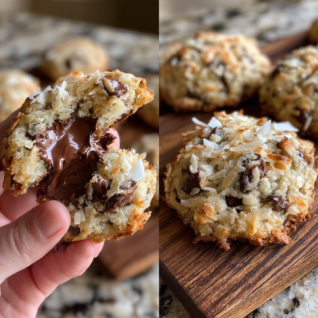 Almond Joy Spring Cookies