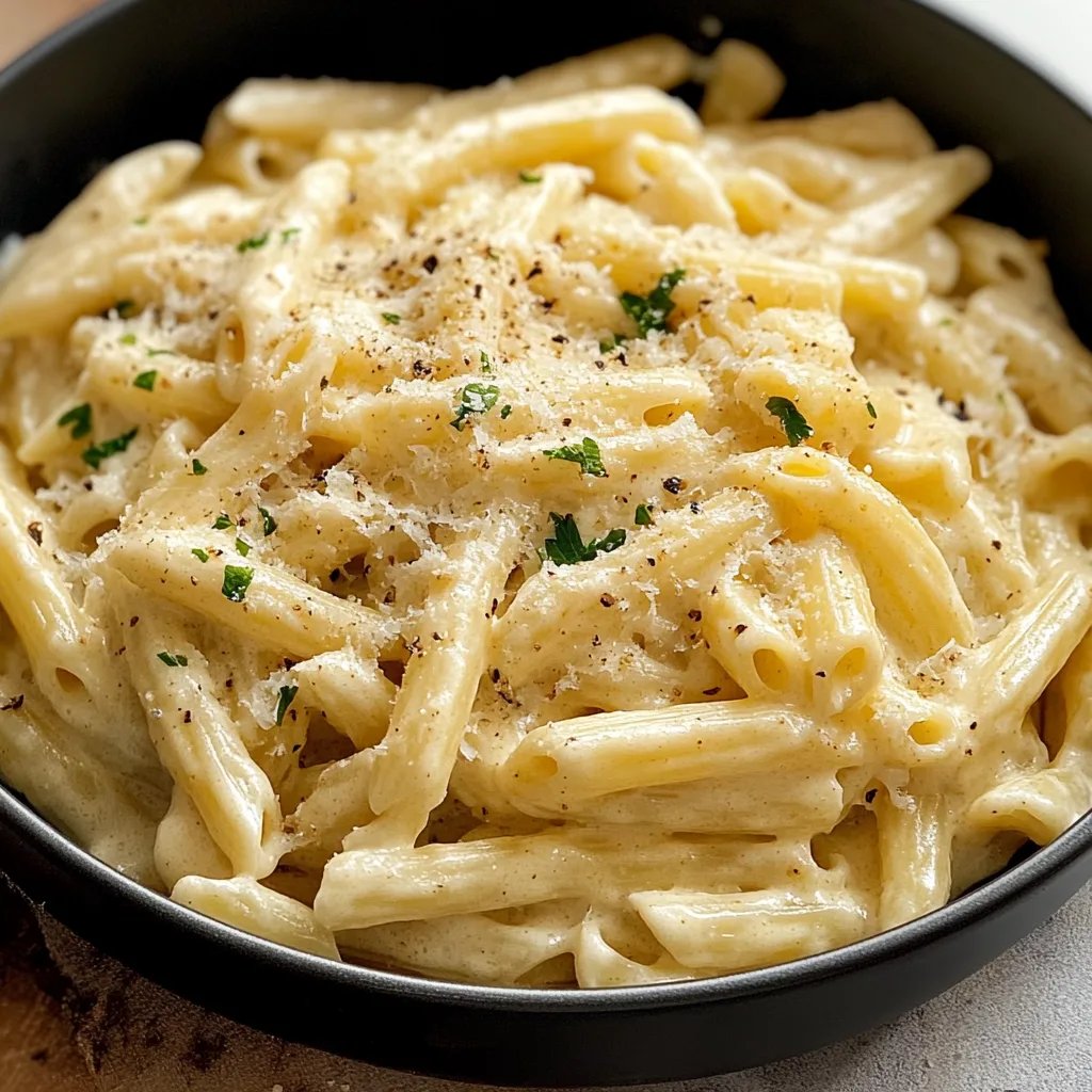 Creamy Garlic Pasta