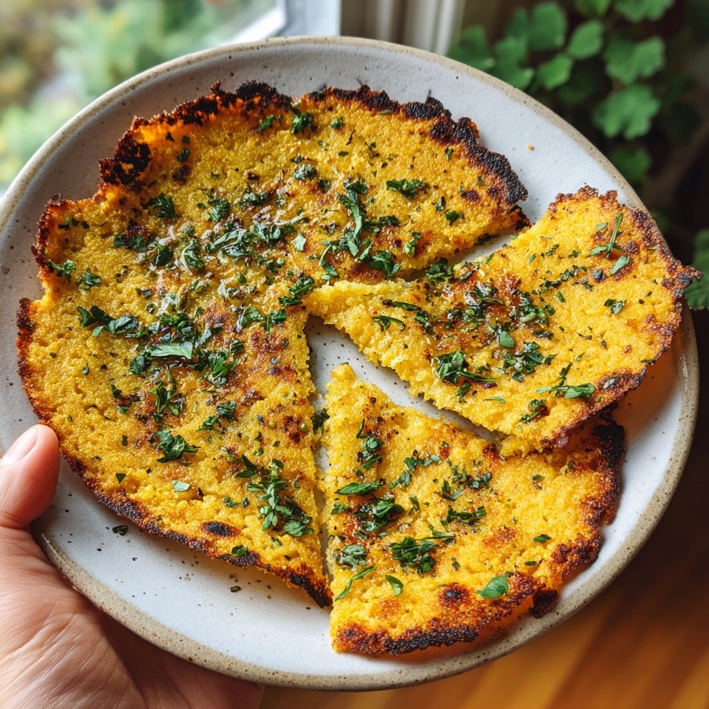 Socca Chickpea Flatbread