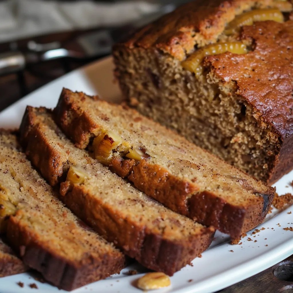Super Moist Banana Bread Recipe