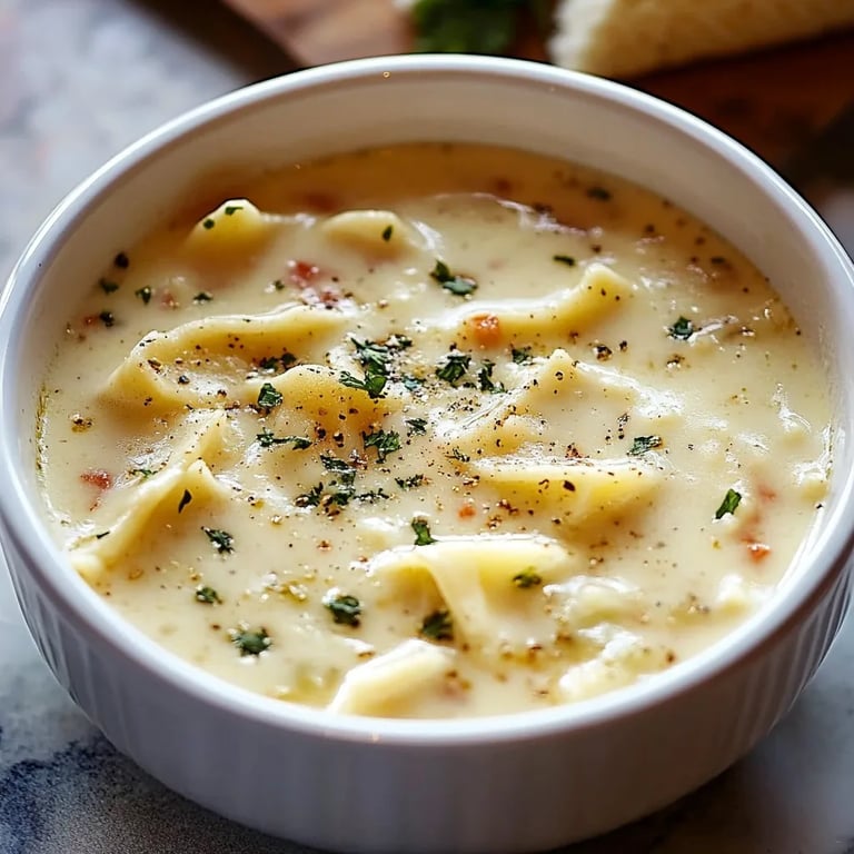 White Lasagna Soup Recipe