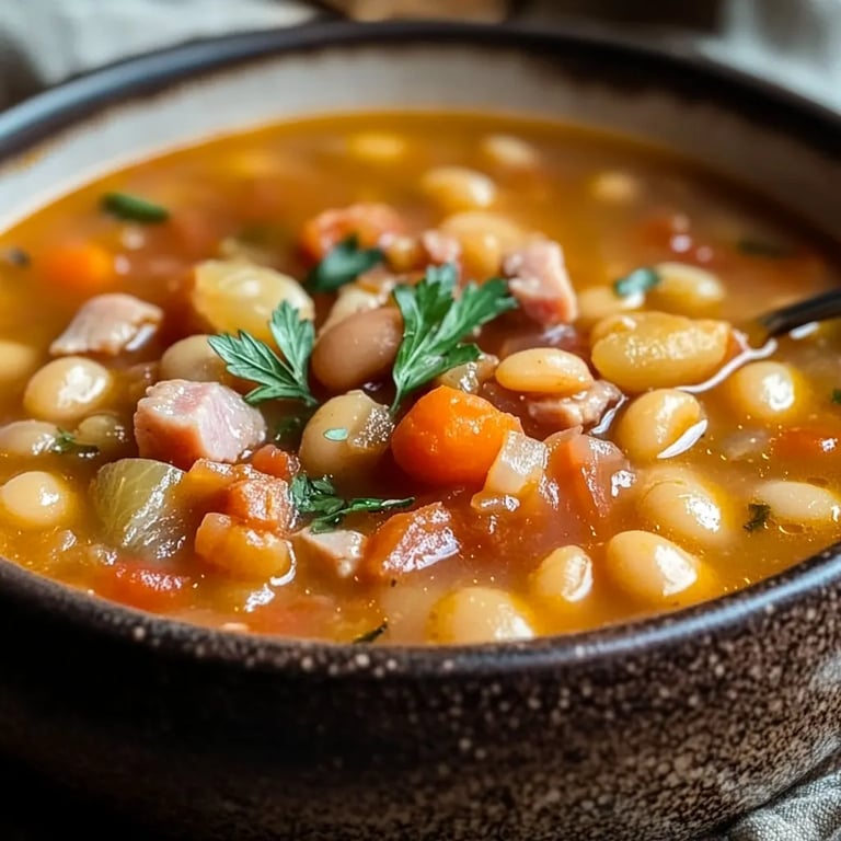 The Best Old-Fashioned Ham and Bean Soup Recipe