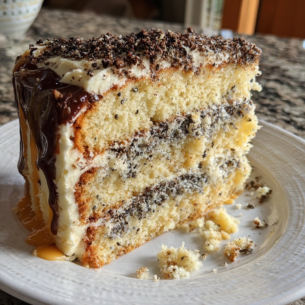 Capricorn Earl Grey Layer Cake