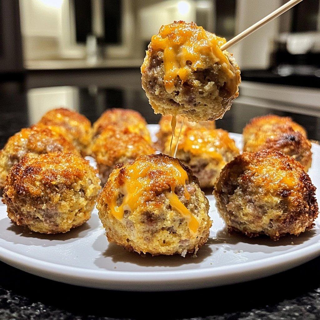 Bisquick Sausage Balls