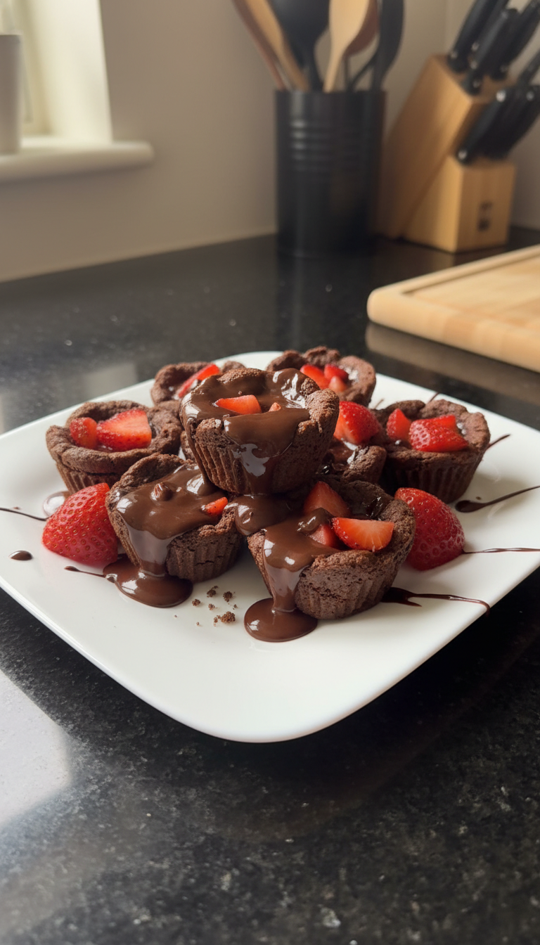 Irresistible Chocolate Strawberry Cups