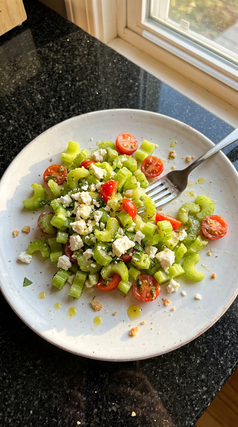 Celery Salad with Feta