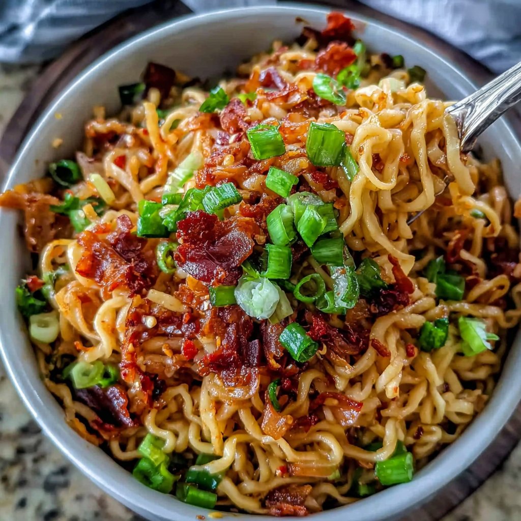 Spicy Garlic Noodles