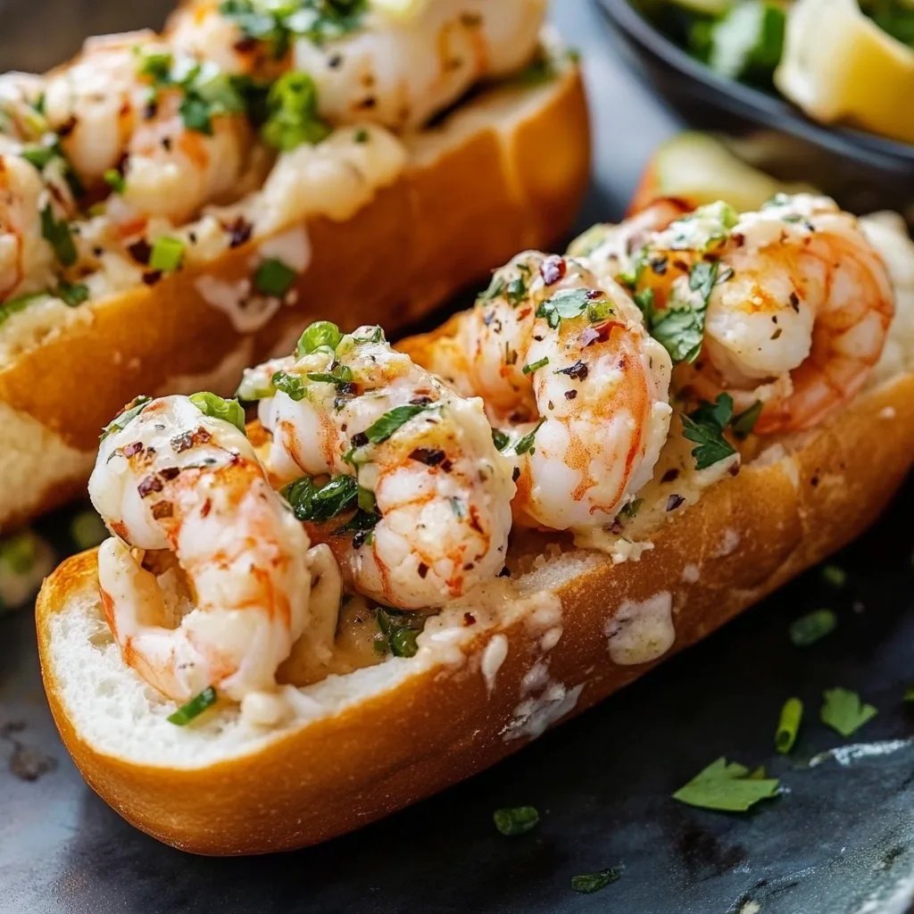 East Coast Shrimp Rolls