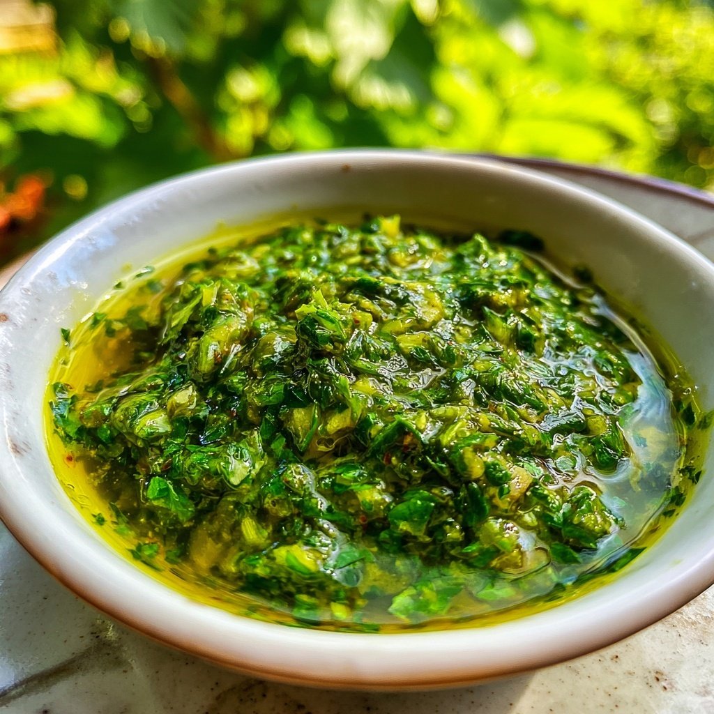 Lemon Parsley Green Vinaigrette