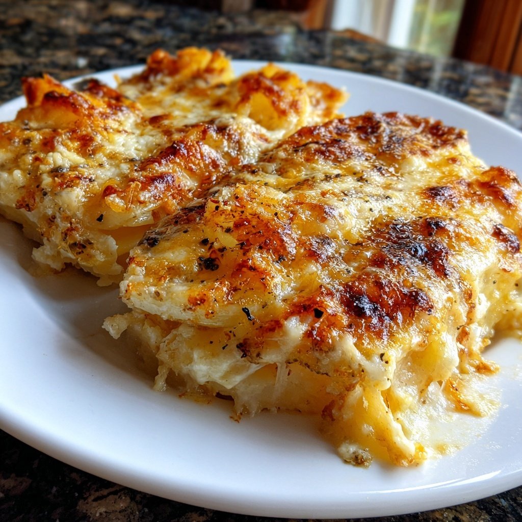 Potatoes Au Gratin with Gruyere