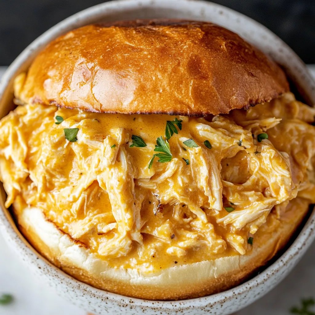 Ohio Shredded Chicken Sandwich