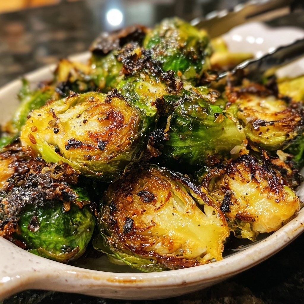 Crispy Roasted Brussels Sprouts