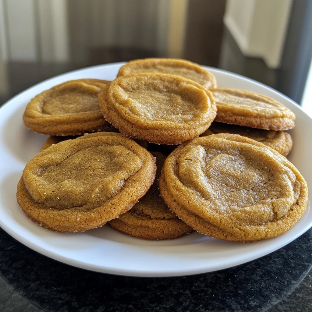 Chewy Molasses Cookies