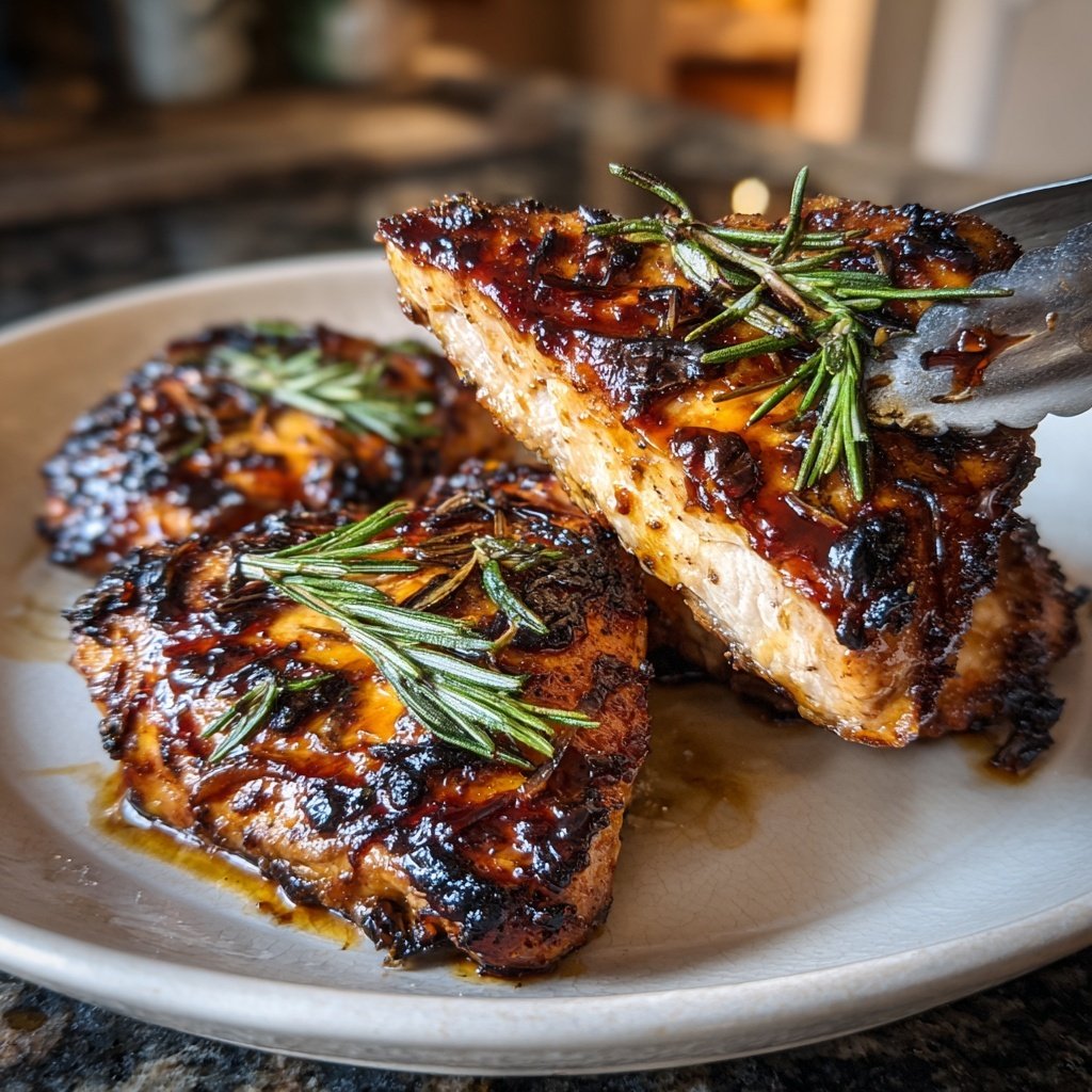 Baked Balsamic Chicken Rosemary