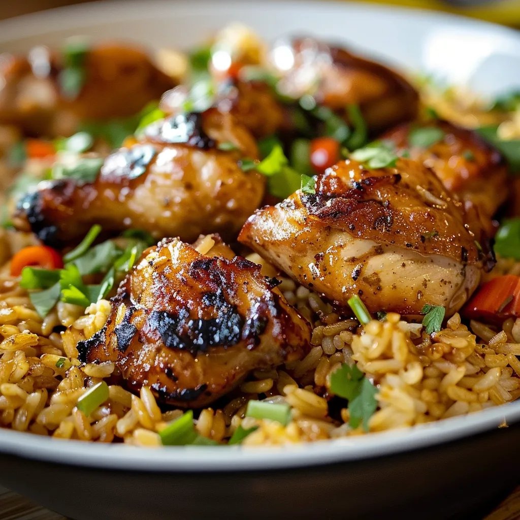 Oven Baked Chicken and Rice