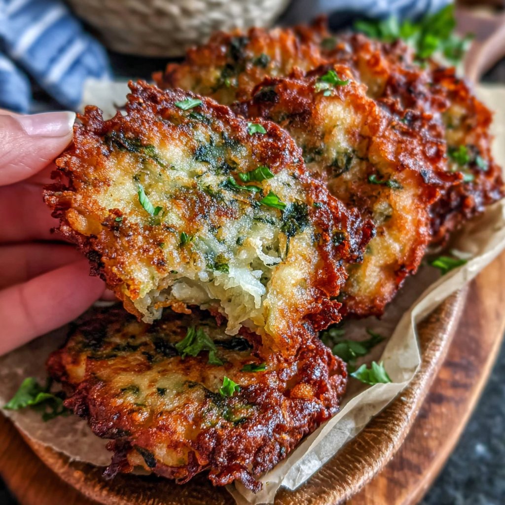 Savory Dandelion Fritters