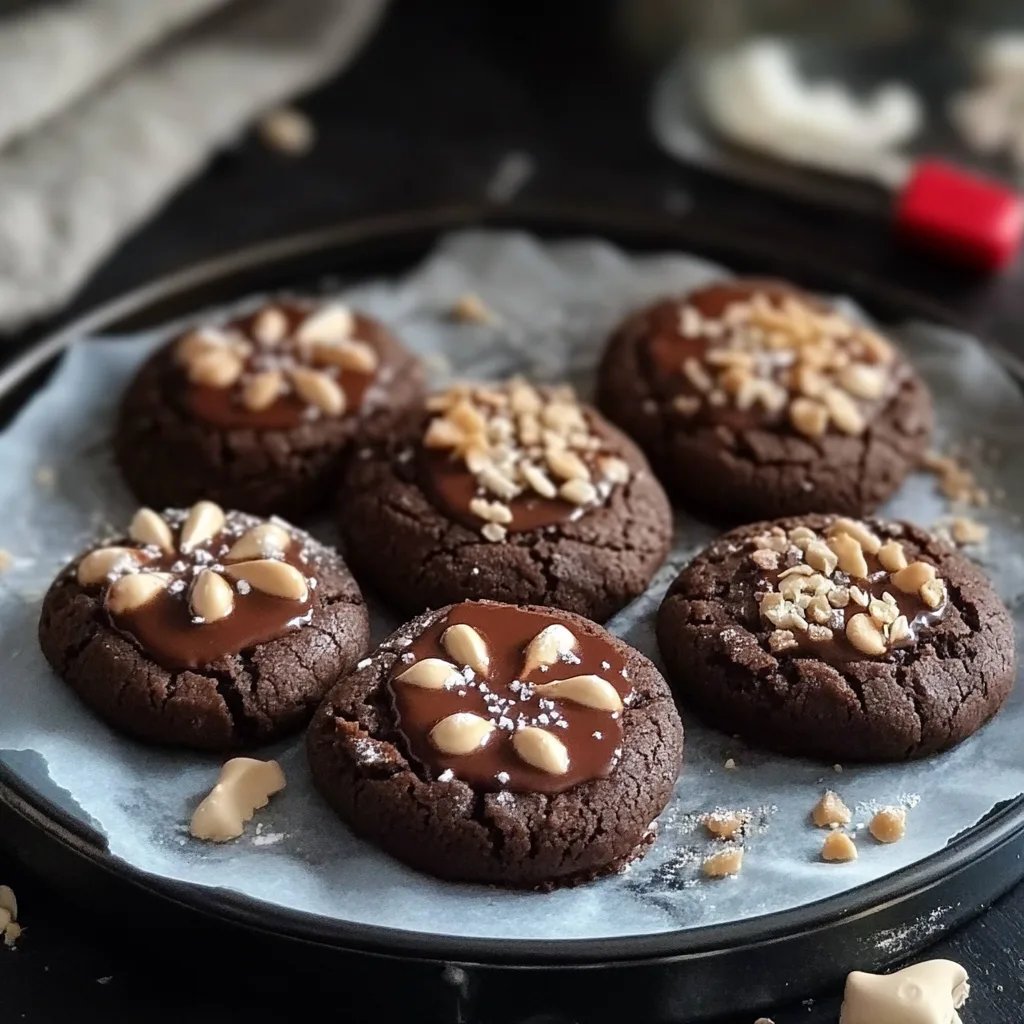 Chocolate Blossom Cookies