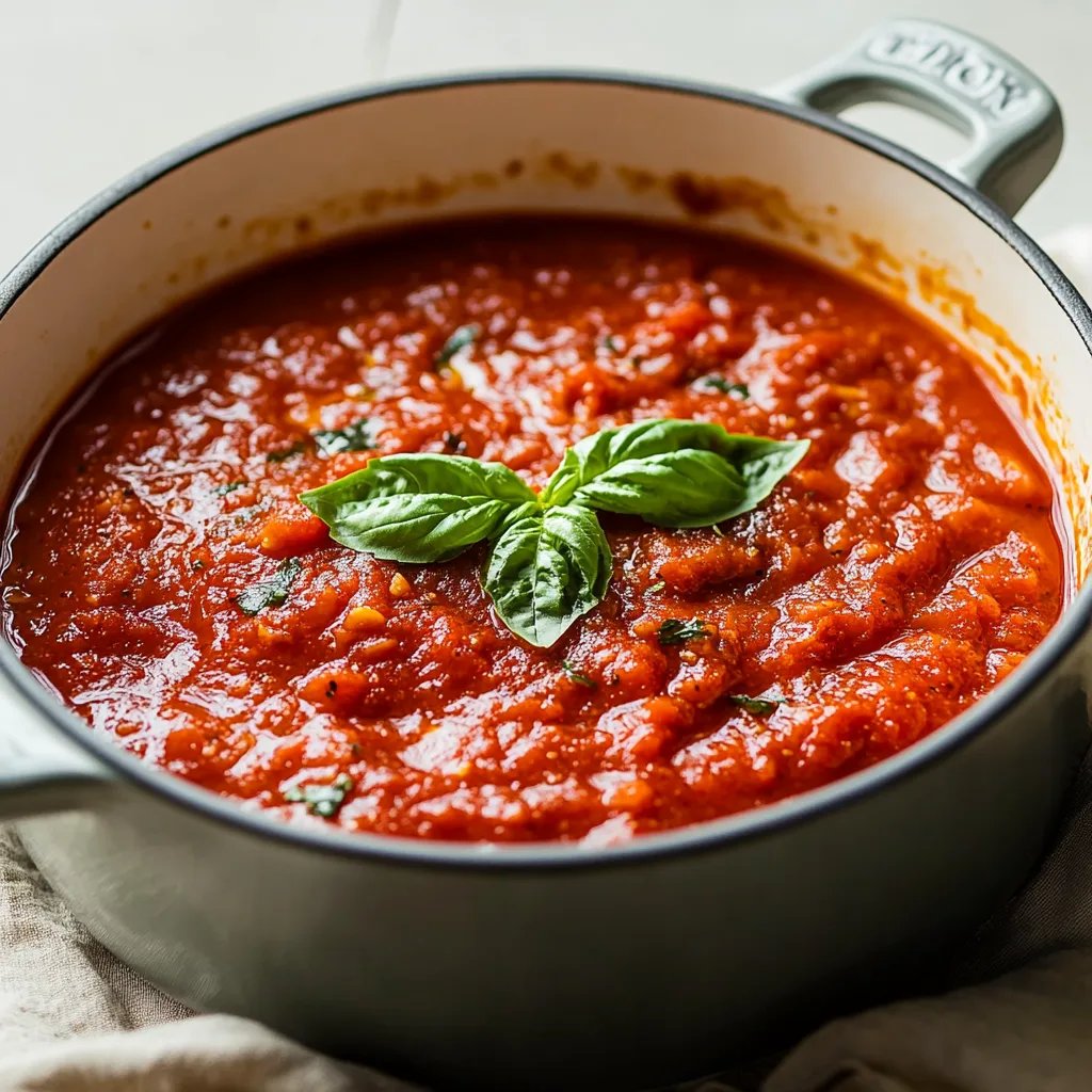 Authentic Marinara Sauce