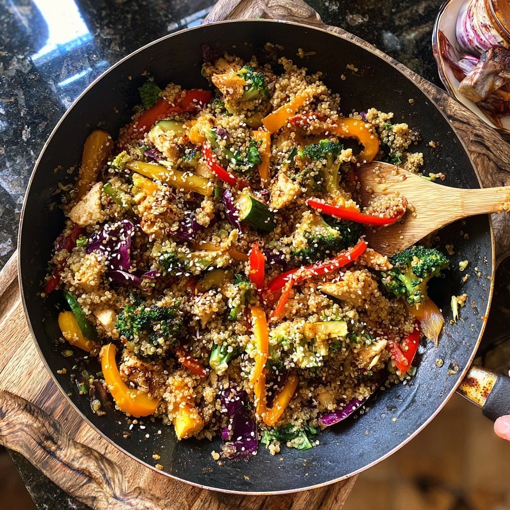 High-Protein Quinoa Stir-Fry