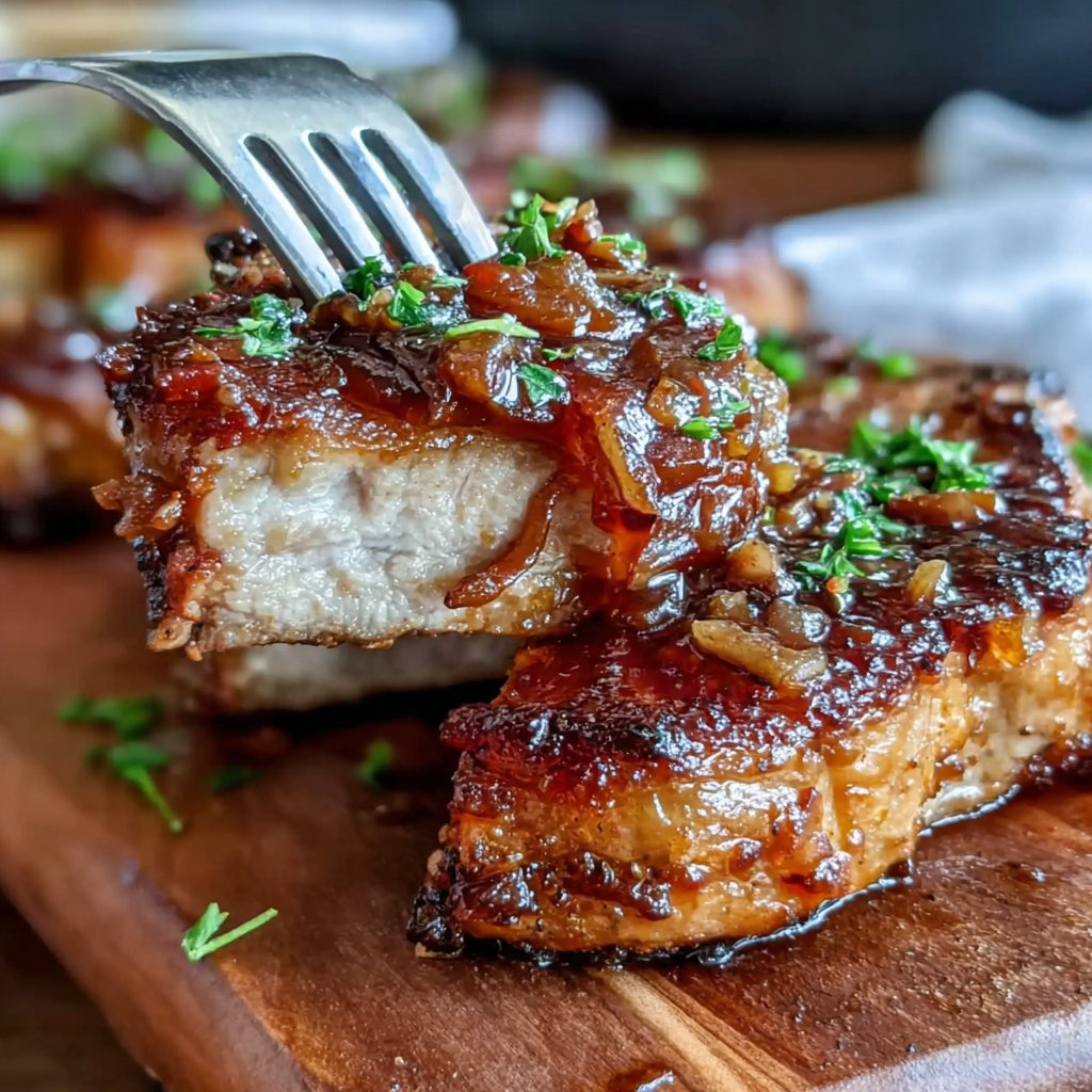 Honey Garlic Pork Chops