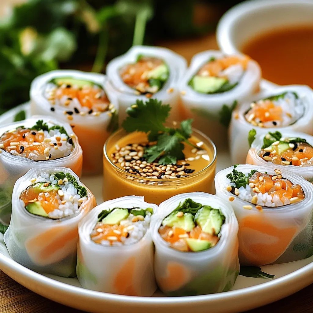Vietnamese Baked Salmon Spring Rolls: An Amazing Ultimate Recipe