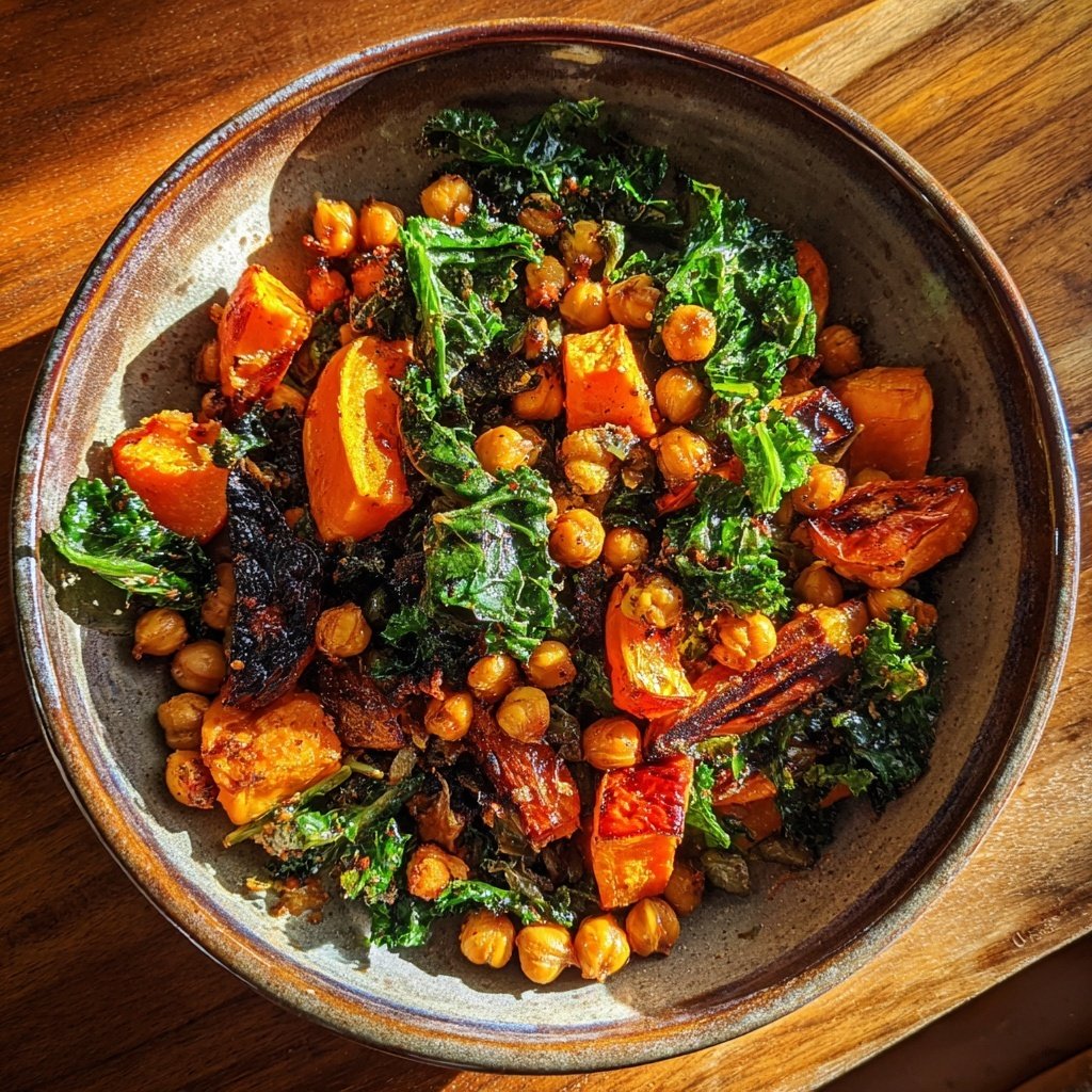 Roasted Vegetable High-Protein Bowl