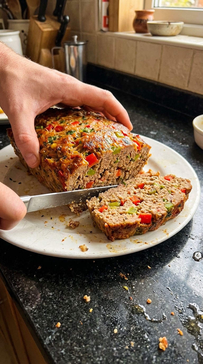 Zesty Meatloaf with Veggies