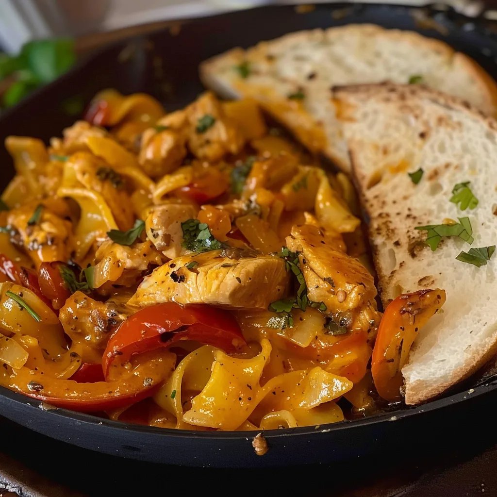Best Chicken Fajita Casserole Recipe