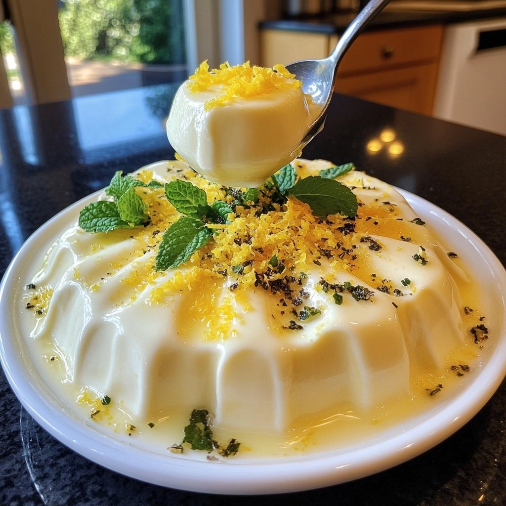 Meyer Lemon Panna Cotta