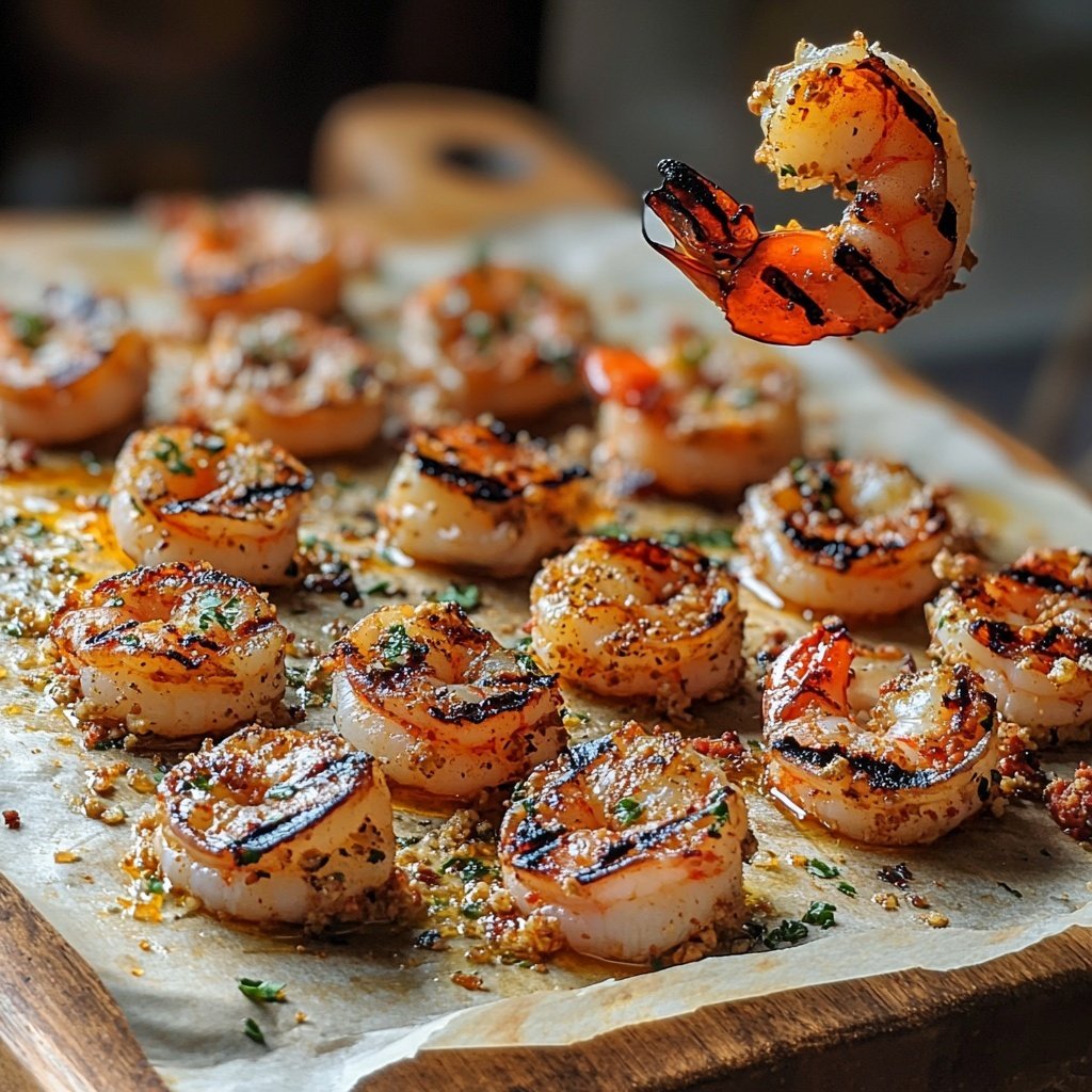 Grilled Shrimp and Chorizo Appetizers