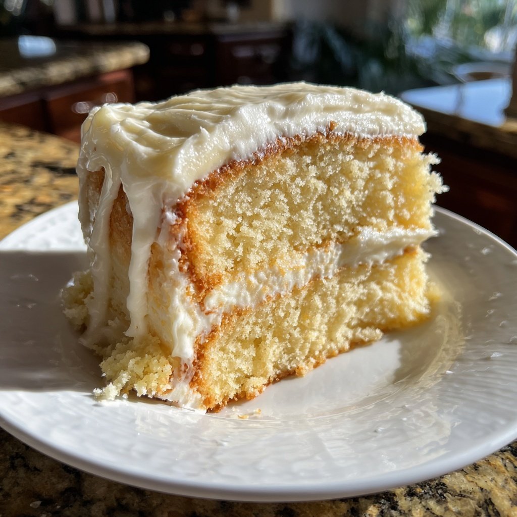 Copycat Costco Vanilla Cake