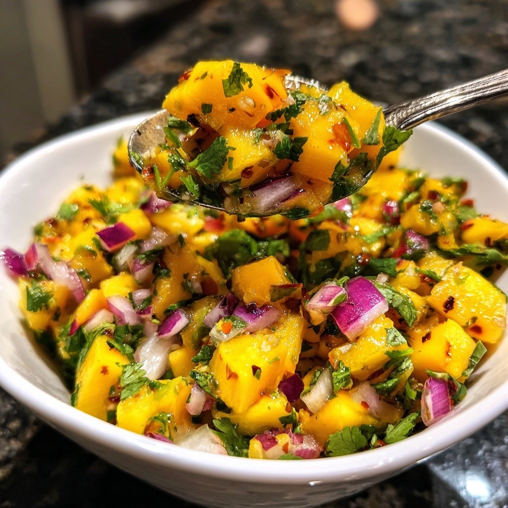 Easy Mango Salsa
