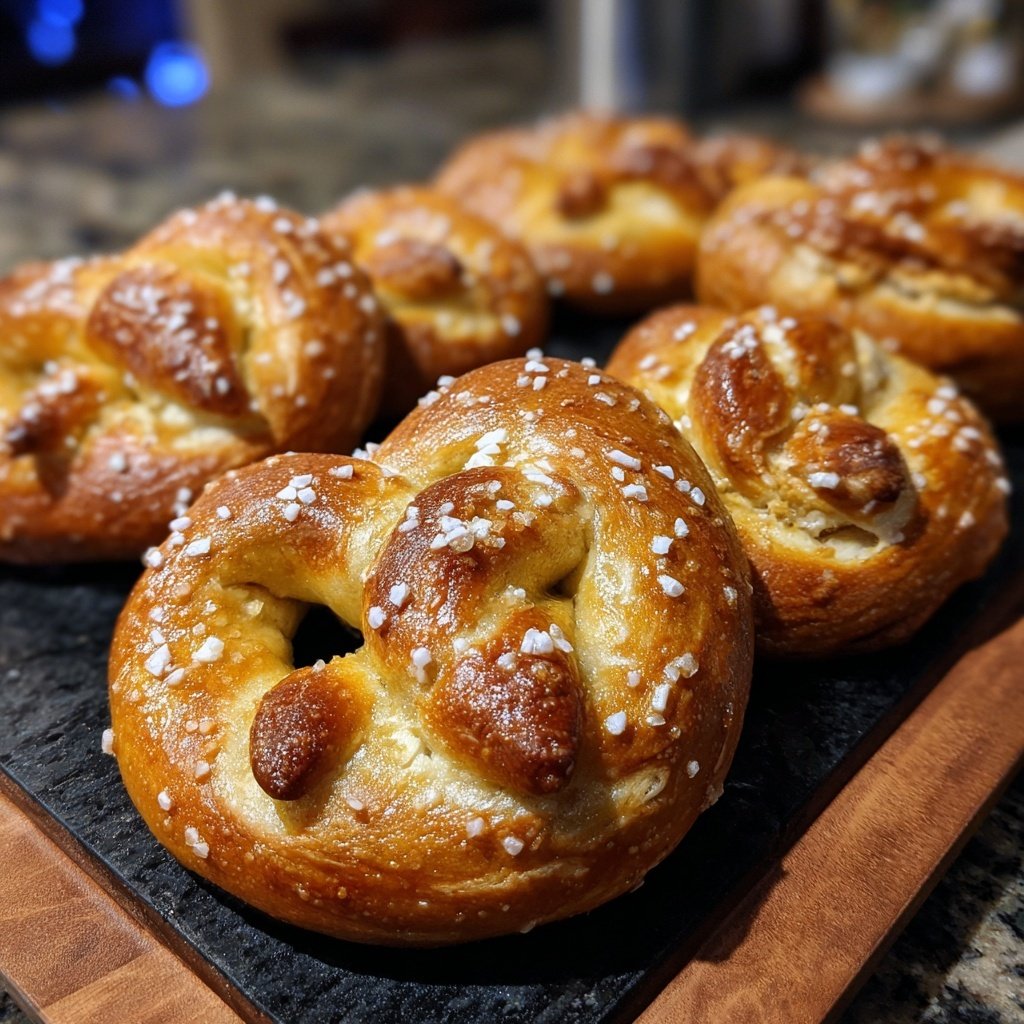 Homemade Soft Pretzels