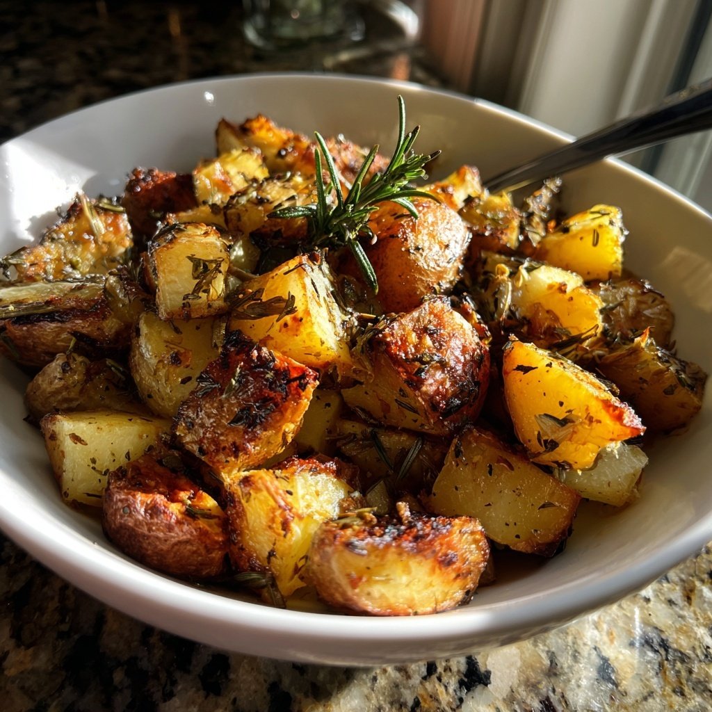 Airfried Herbed Potato Medley
