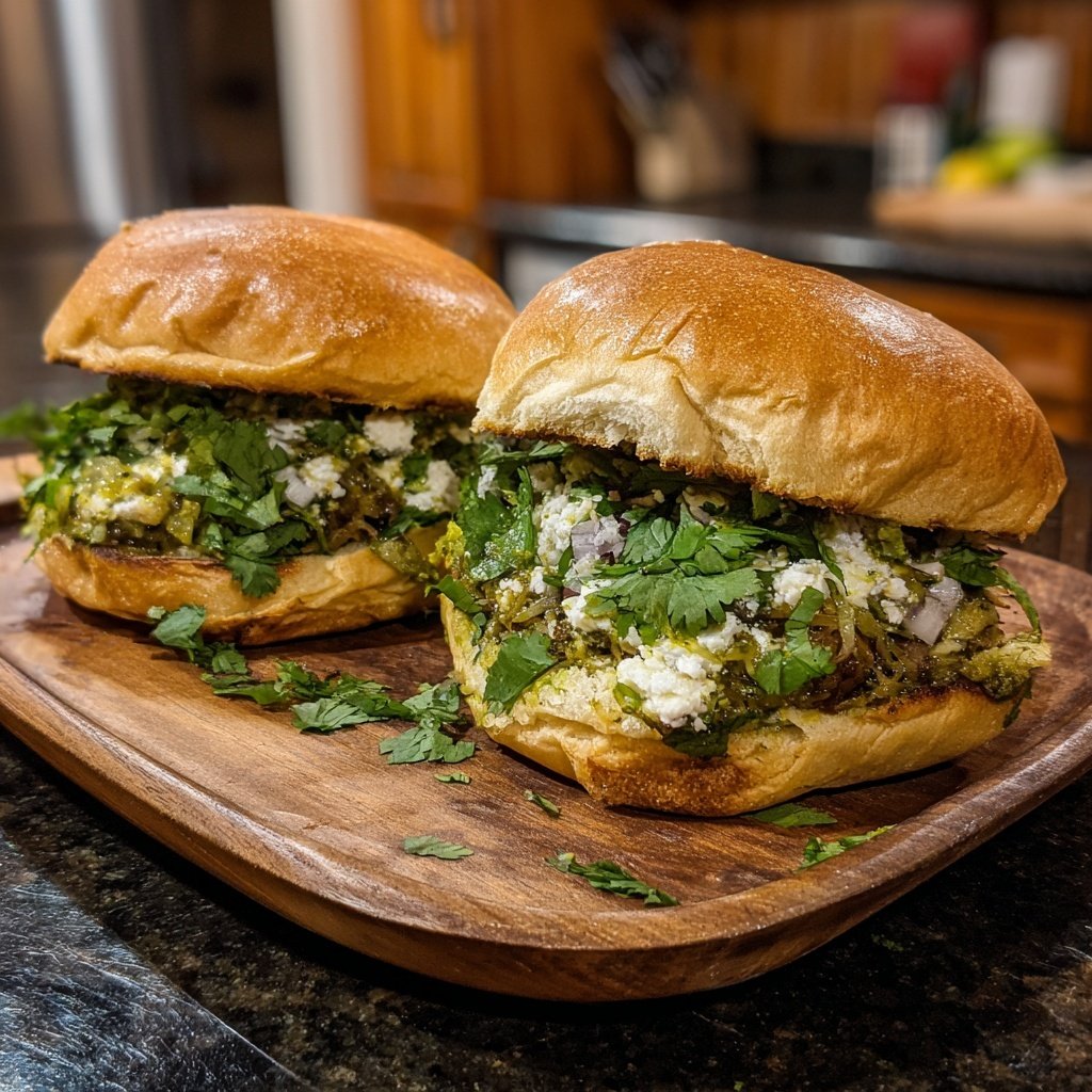 Zesty Salsa Verde Sliders