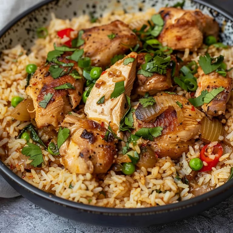 One-Pot Chicken and Rice