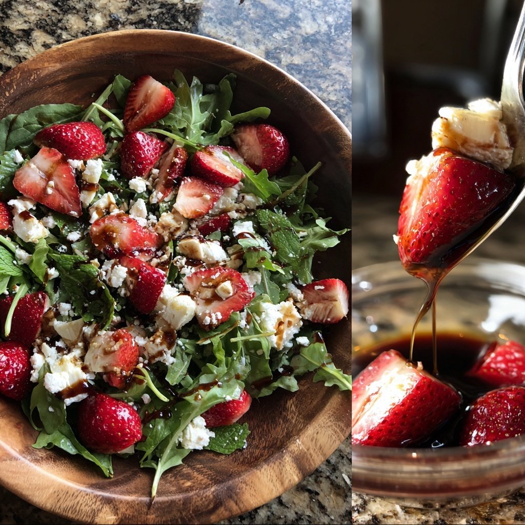 Refreshing Strawberry Balsamic Salad